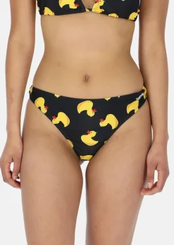 Sale Blount & Pool Bikini Thong Bottom Black Yellow Duck