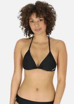 Hot Blount & Pool Bikini Triangle top Black