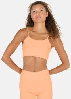 Outlet Athlecia Bloom W Sports Bra Peach Cobbler