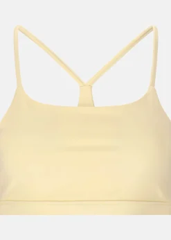 Outlet Athlecia Blossom W Sports Bra Transparent Yellow
