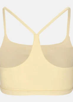 Outlet Athlecia Blossom W Sports Bra Transparent Yellow