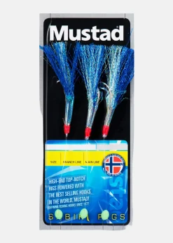 New Bios Blue Flasher rig, 3/0 One color