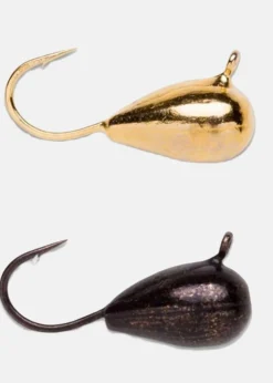 New Blue Fox Volfram Mormyshka 2-p Guld/Svart