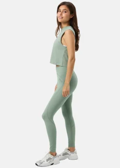 Clearance Björn Borg BORG CROPPED TANK TOP LILY PAD