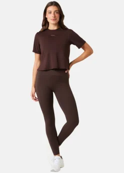 Clearance Björn Borg BORG CROPPED T-SHIRT MOLÉ