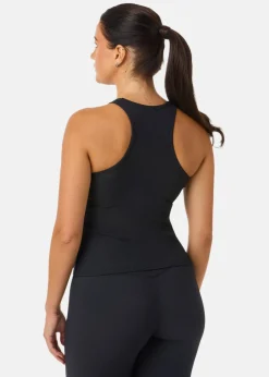 Best Ellen New York Boston Rib Tank Top Black