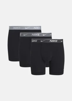 New Nike BOXER BRIEF 3PK Black
