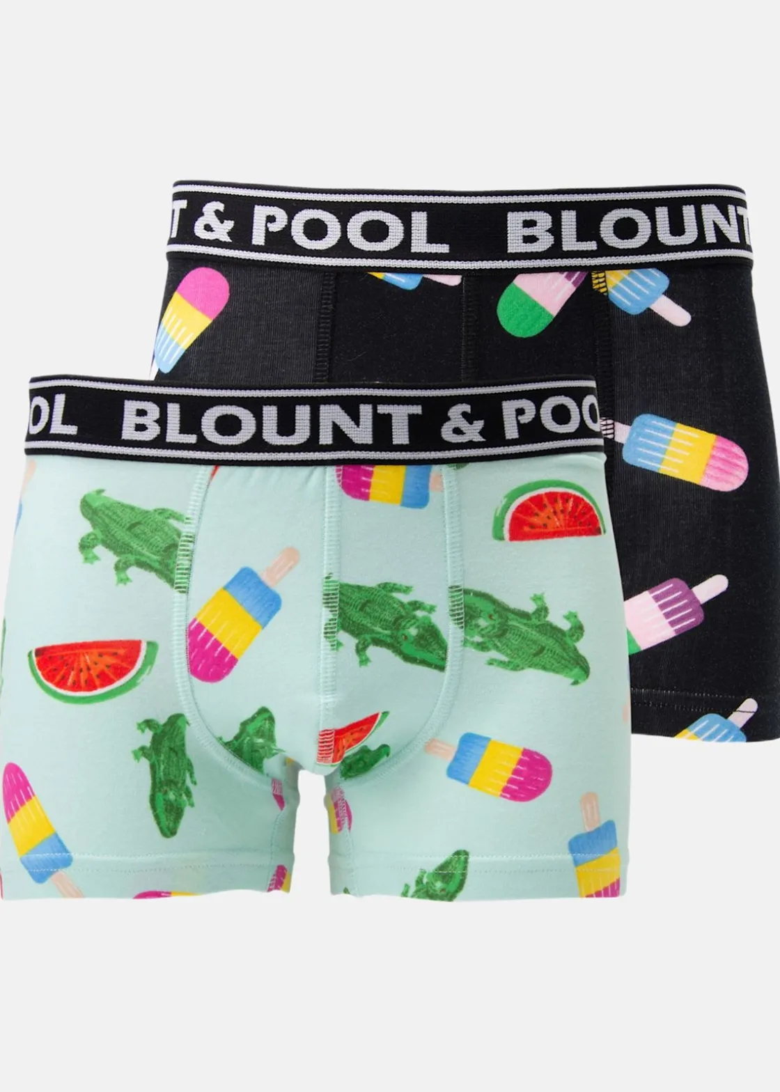 Blount & Pool Boxer Shorts JR Crocodile Icecream