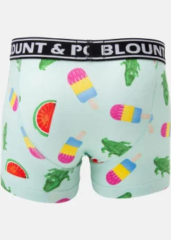 Blount & Pool Boxer Shorts JR Crocodile Icecream