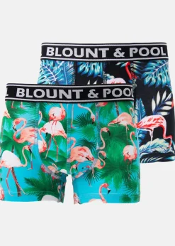 Sale Blount & Pool Boxer Shorts JR Jungle Flamingo