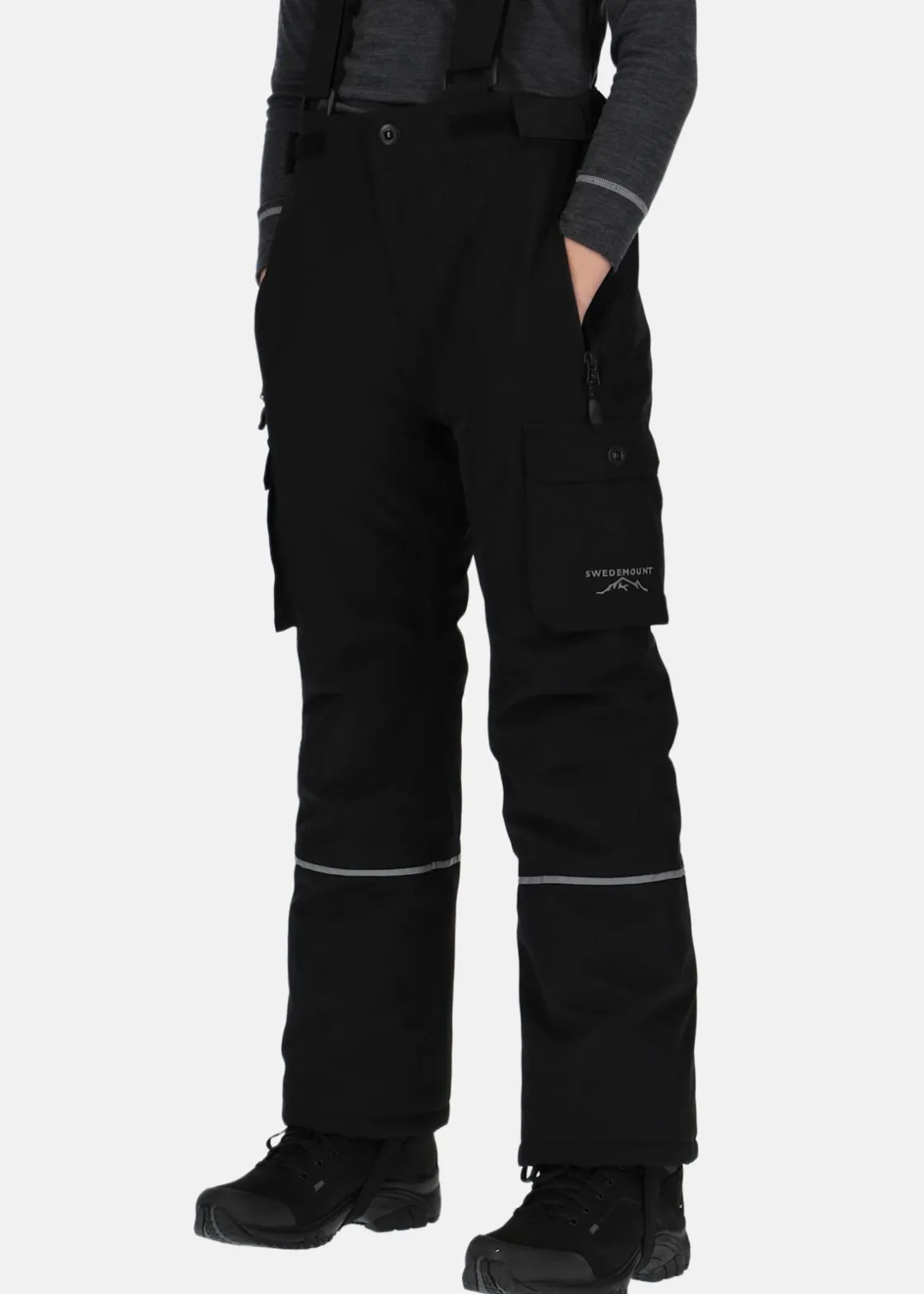 New Swedemount Branäs Pants JR Black