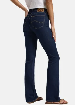 Outlet Lee BREESE_BOOT ONE_WASH MEDIUM DENIM