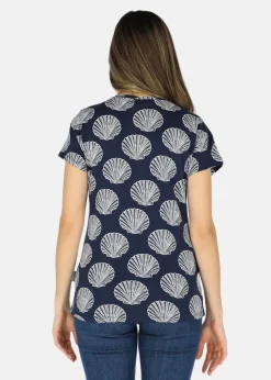 Best Seaside Breeze Tee W Navy Shell