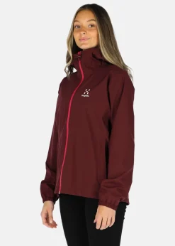 Clearance Haglöfs Buteo Jacket Women Aubergine