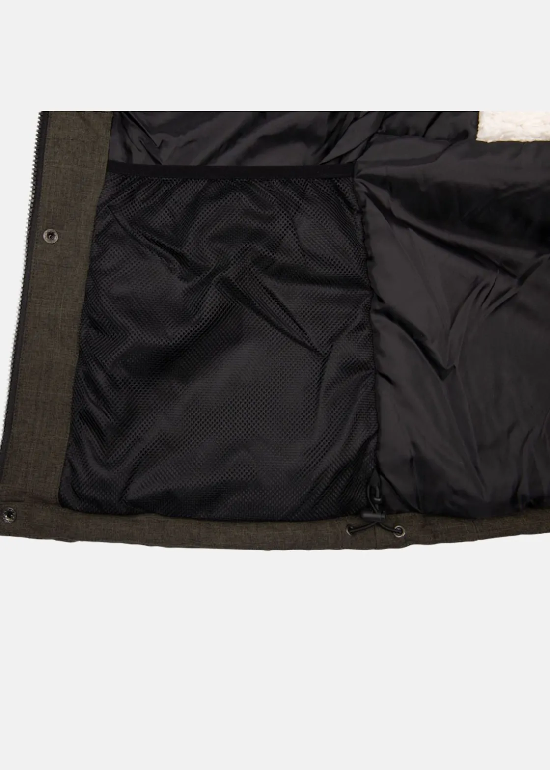 Clearance Swedemount Calgary Parka Olive Melange