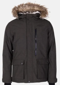 Clearance Swedemount Calgary Parka Olive Melange