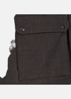 Clearance Swedemount Calgary Parka Olive Melange