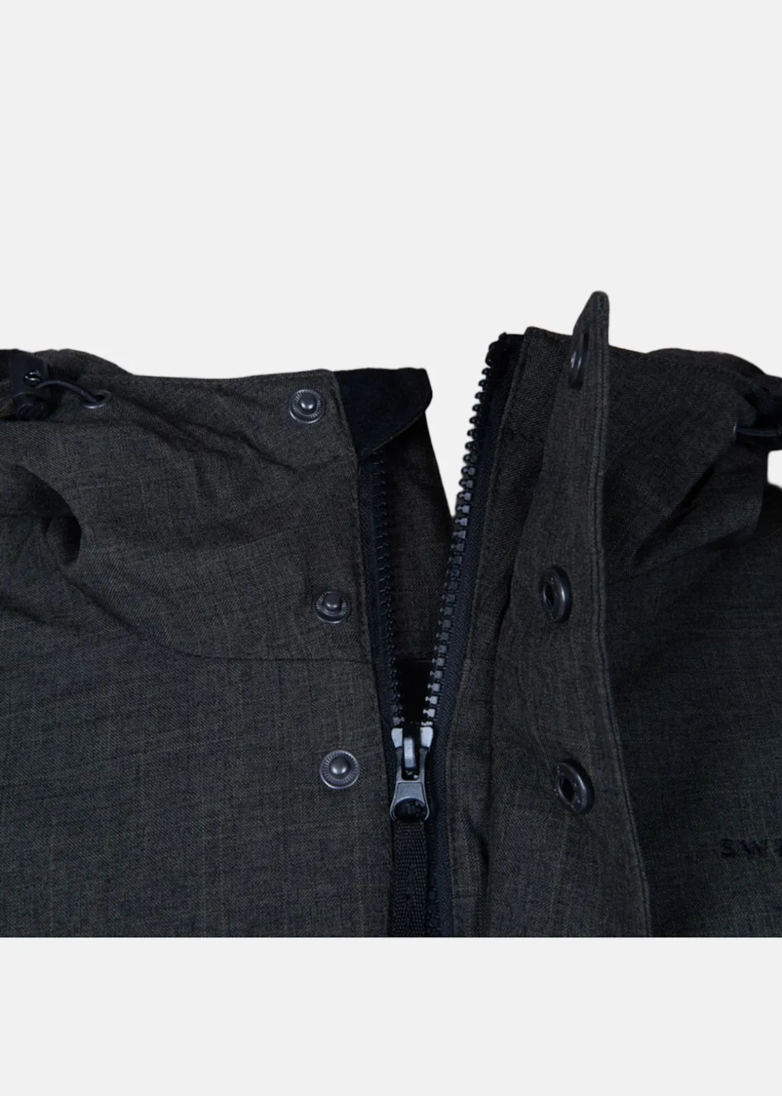 Clearance Swedemount Calgary Parka Olive Melange