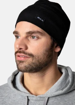 Online Bula Camo Printed Wool Beanie BLACK