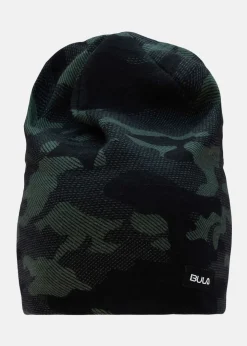 Online Bula Camo Printed Wool Beanie DOLIVE