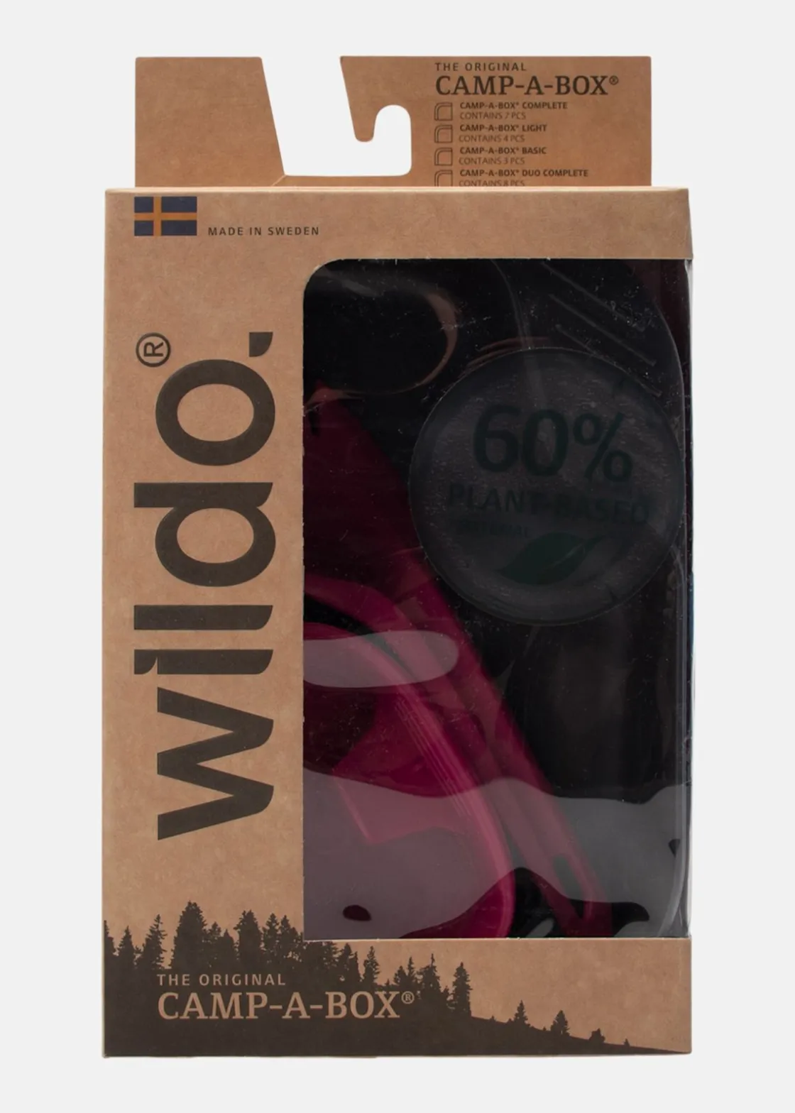 Hot Jo Sport Camp-A-Box Light BIO Rasberry