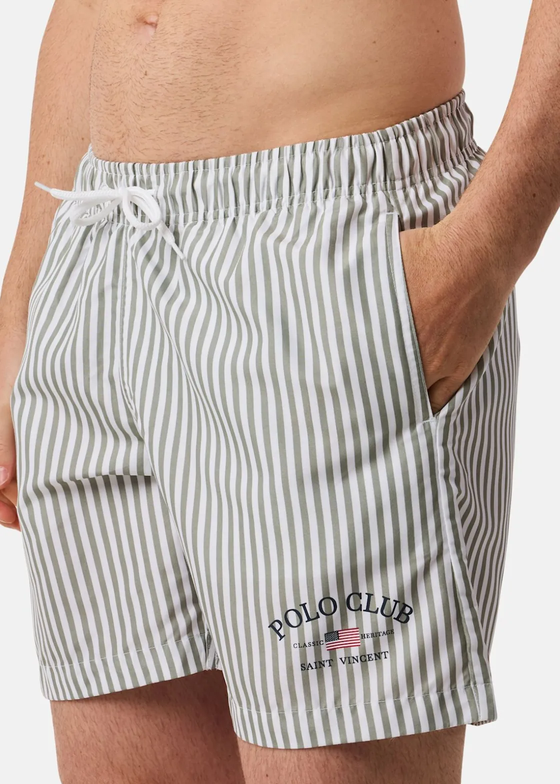 Discount Saint Vincent Cannes Swimshorts Salvia Green