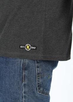 Online Koppartrans Car Logo Tee Dk. Grey Melange