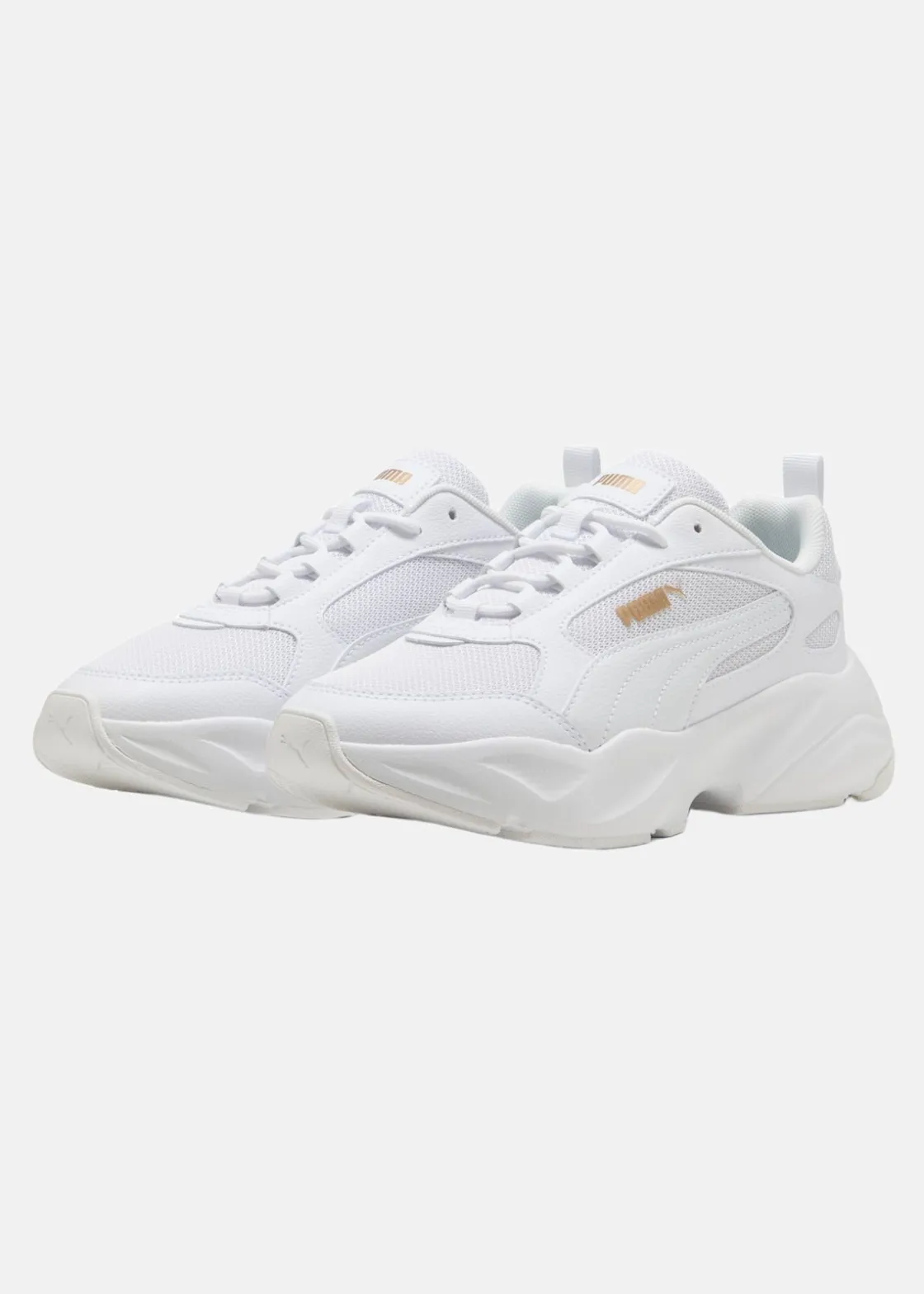 Outlet Puma CASSIA 2.0 PUMA White-PUMA Gold-PUMA White