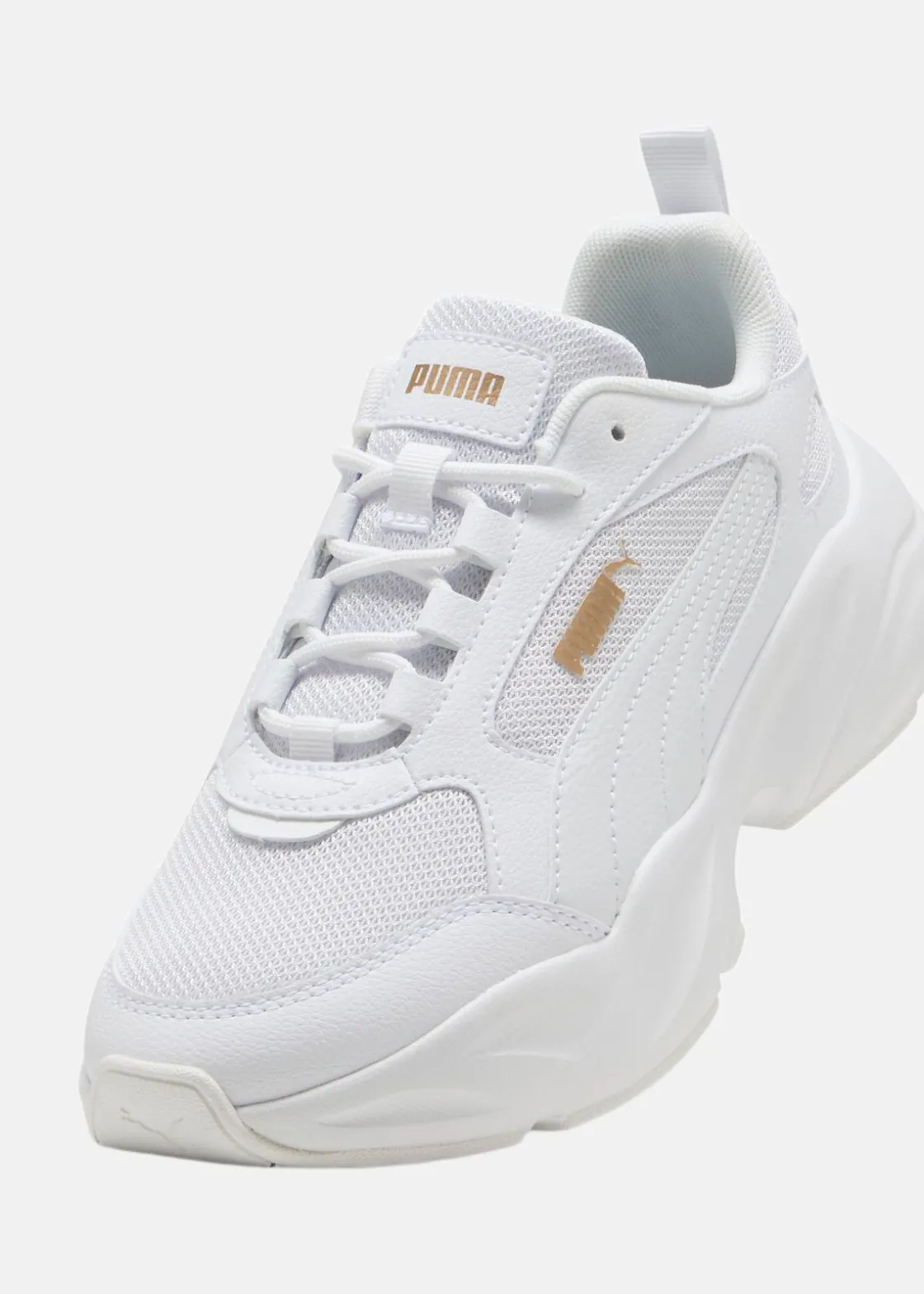 Outlet Puma CASSIA 2.0 PUMA White-PUMA Gold-PUMA White