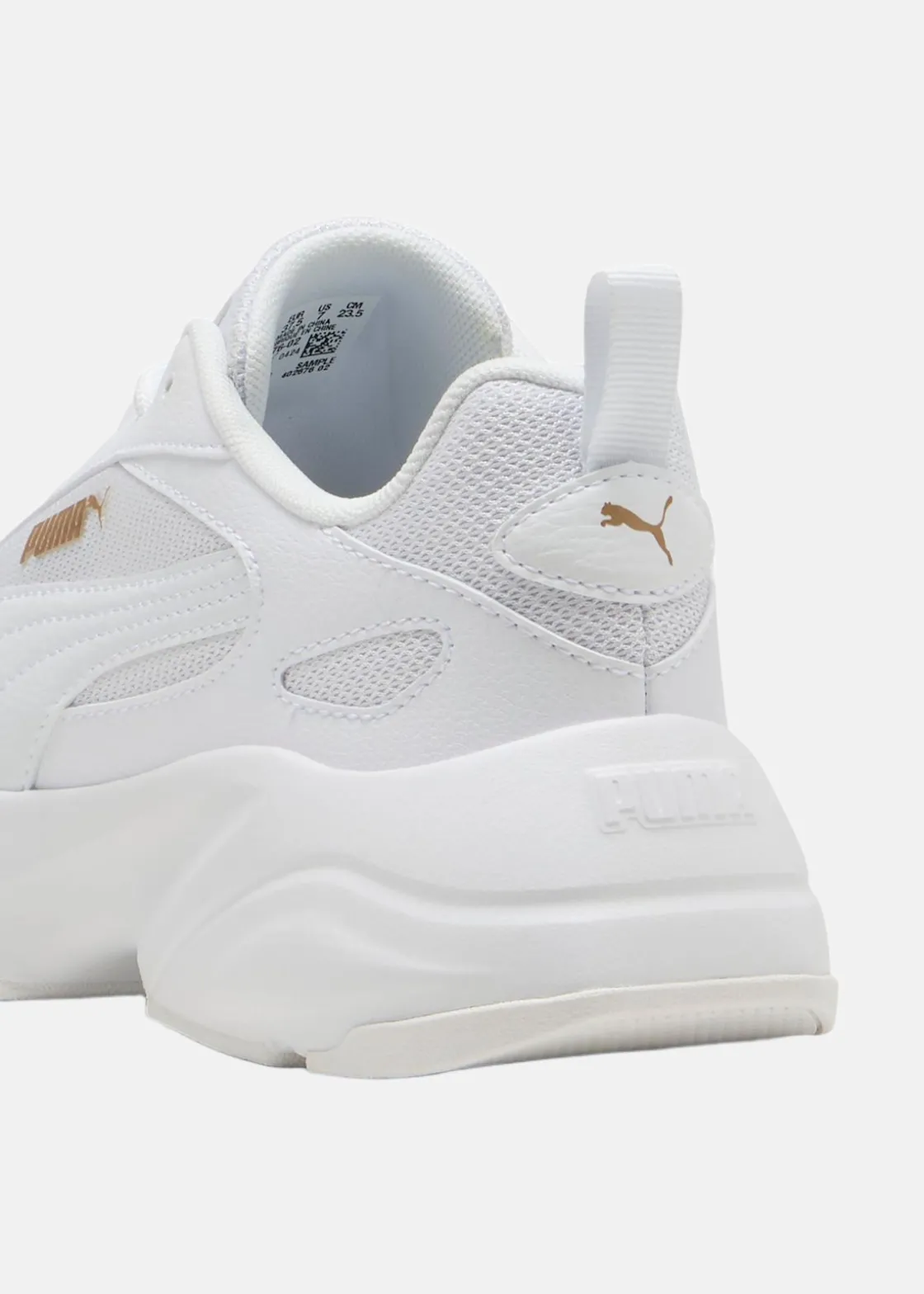 Outlet Puma CASSIA 2.0 PUMA White-PUMA Gold-PUMA White