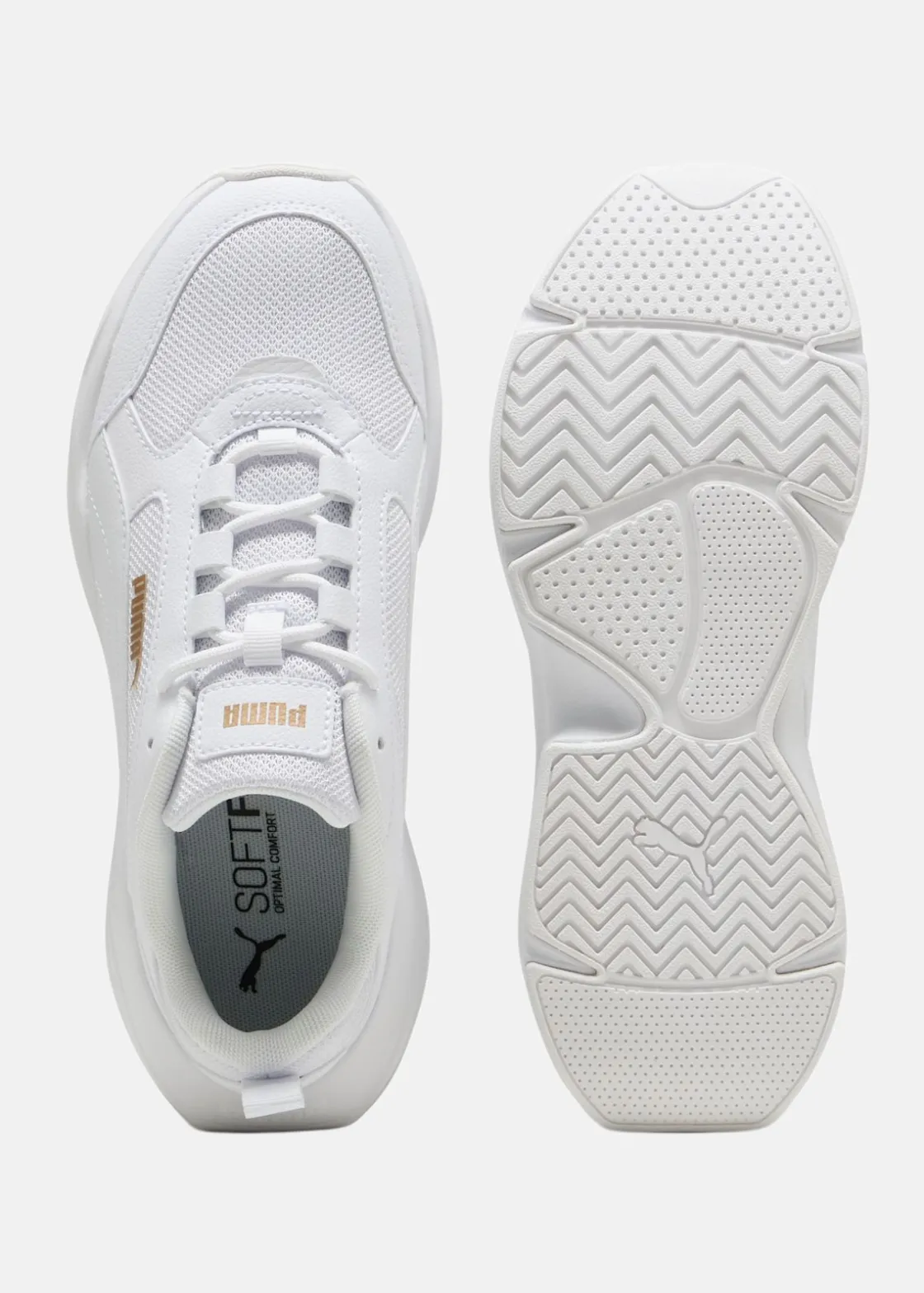 Outlet Puma CASSIA 2.0 PUMA White-PUMA Gold-PUMA White