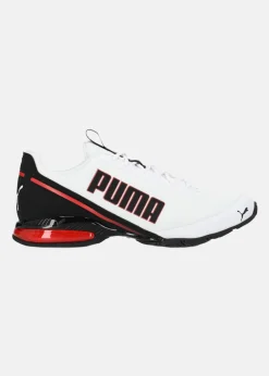 Outlet Puma Cell Divide Puma White-Puma Black-High Risk Red