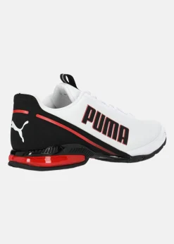 Outlet Puma Cell Divide Puma White-Puma Black-High Risk Red