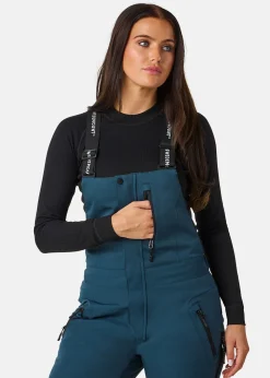 Best Swedemount Cervinia Bib Pants W Dk. Steel Green/Black