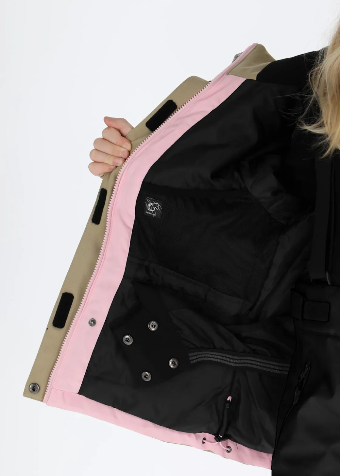 Outlet Swedemount Cervinia Jacket JR Beige/Light Pink