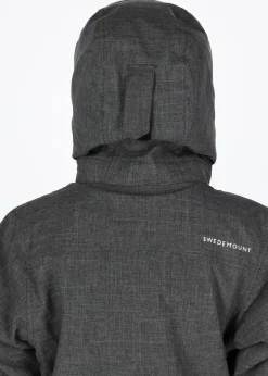 New Swedemount Cervinia Jacket JR Charcoal Melange/Light Pink