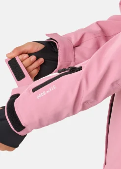 Clearance Swedemount Cervinia Jacket JR Dark Rose/Black