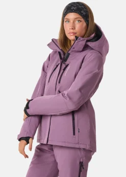 New Swedemount Cervinia Jacket W Dk. Mauve/Dk. Plum
