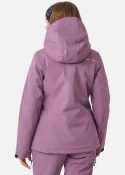 New Swedemount Cervinia Jacket W Dk. Mauve/Dk. Plum