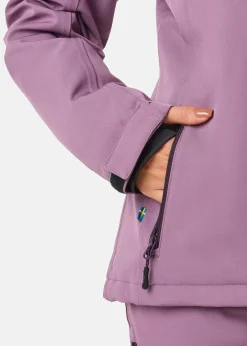 New Swedemount Cervinia Jacket W Dk. Mauve/Dk. Plum