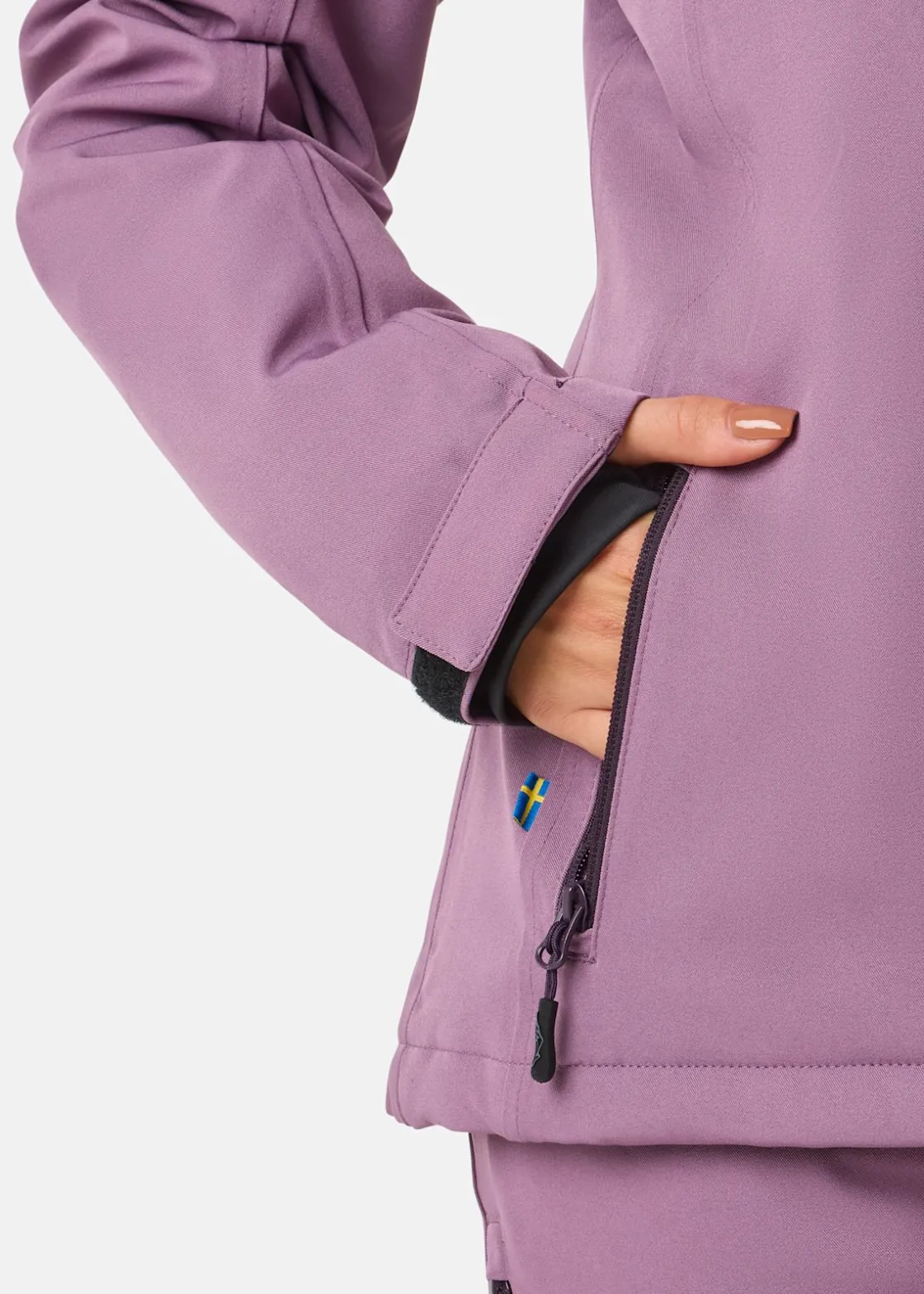 New Swedemount Cervinia Jacket W Dk. Mauve/Dk. Plum