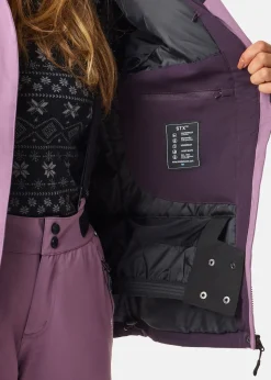 New Swedemount Cervinia Jacket W Dk. Mauve/Dk. Plum