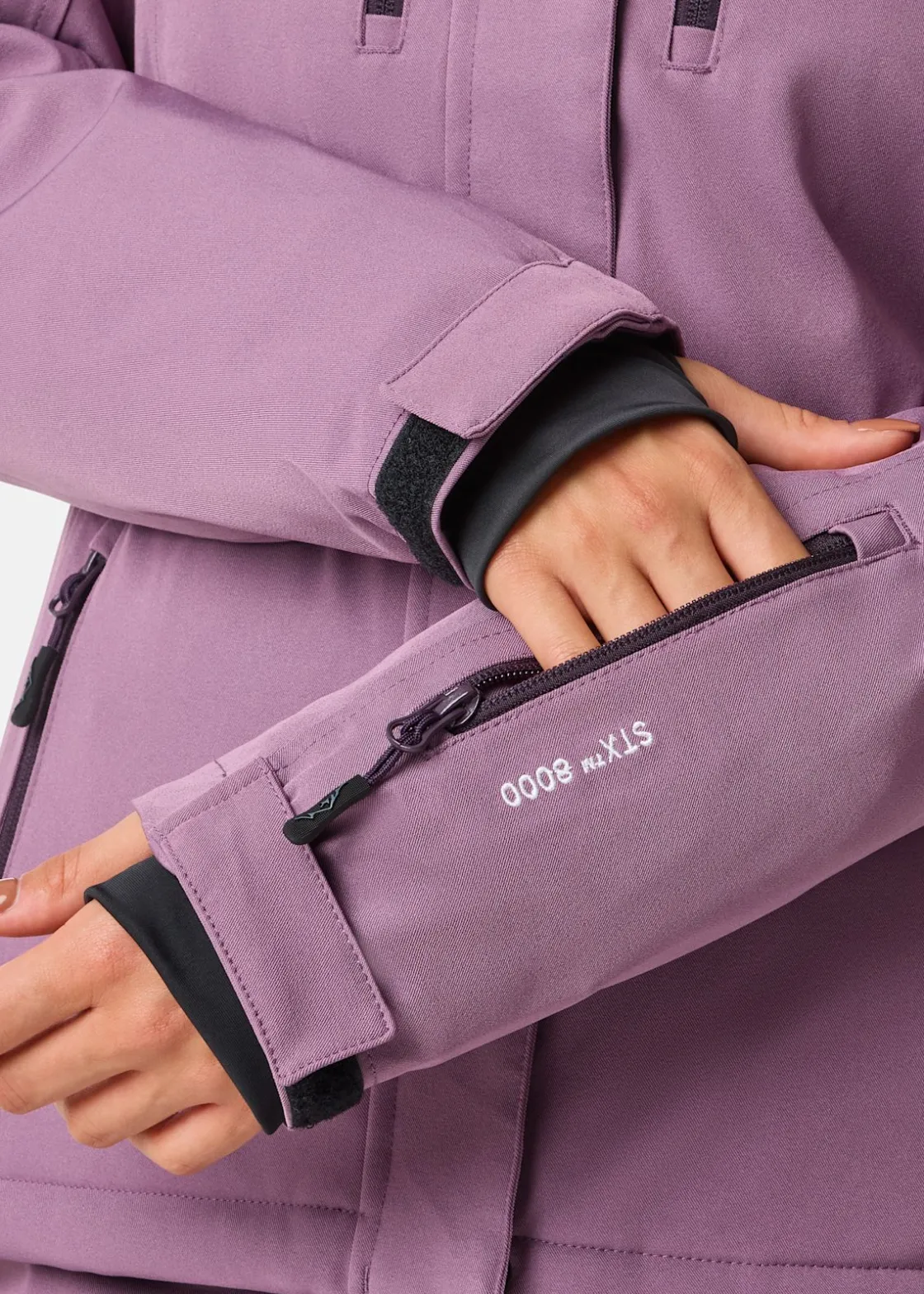 New Swedemount Cervinia Jacket W Dk. Mauve/Dk. Plum