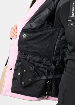 New Swedemount Cervinia Jacket W Beige/Light Pink