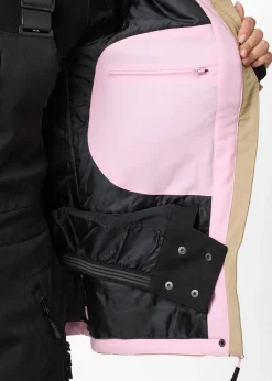 New Swedemount Cervinia Jacket W Beige/Light Pink