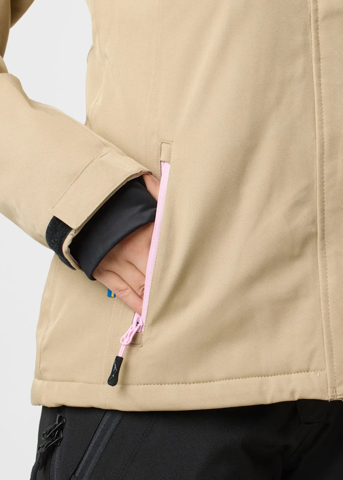 New Swedemount Cervinia Jacket W Beige/Light Pink