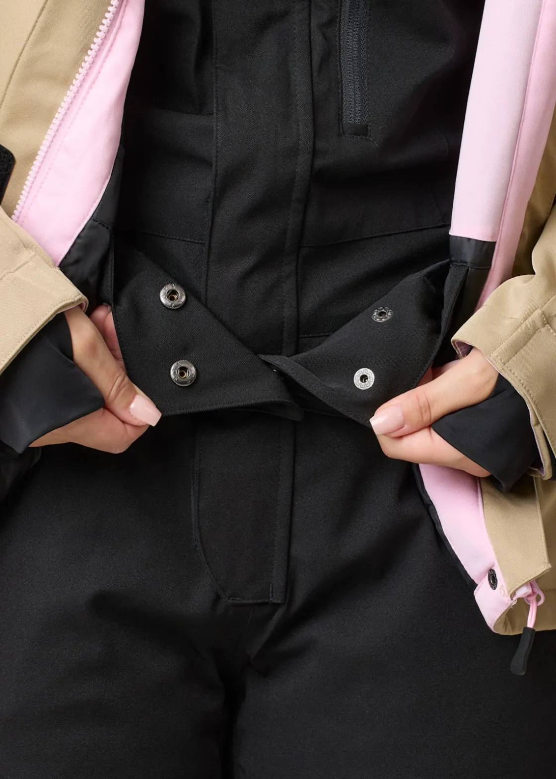 New Swedemount Cervinia Jacket W Beige/Light Pink