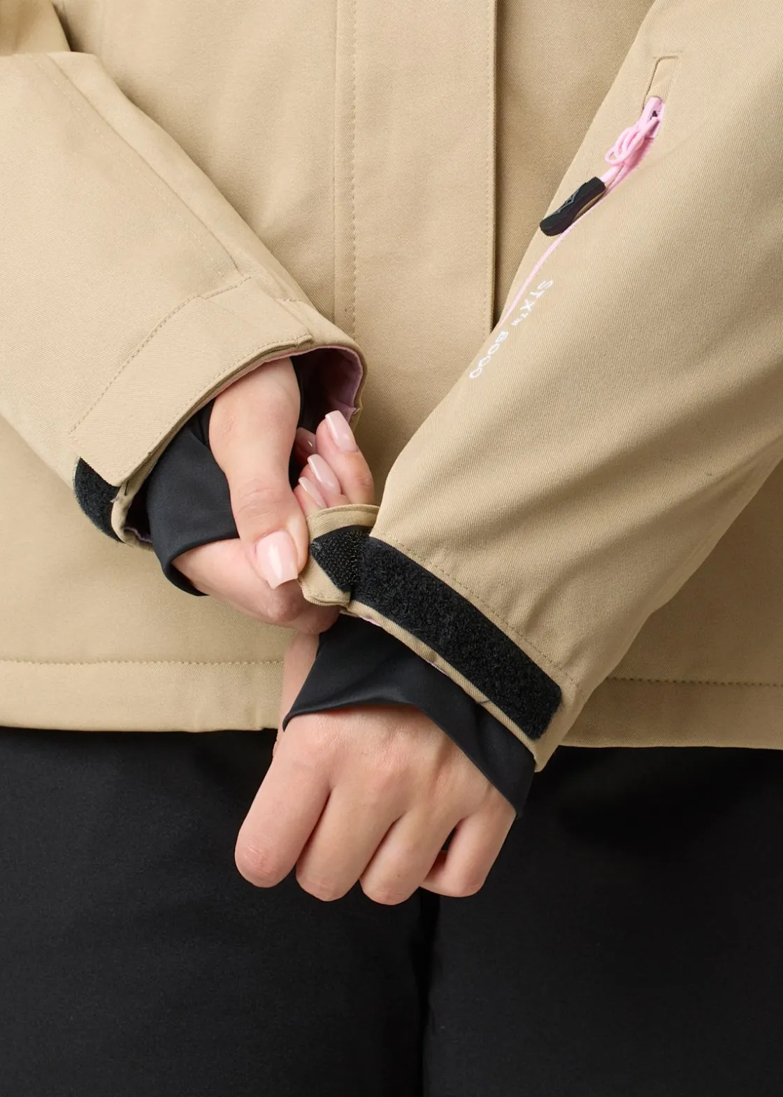 New Swedemount Cervinia Jacket W Beige/Light Pink