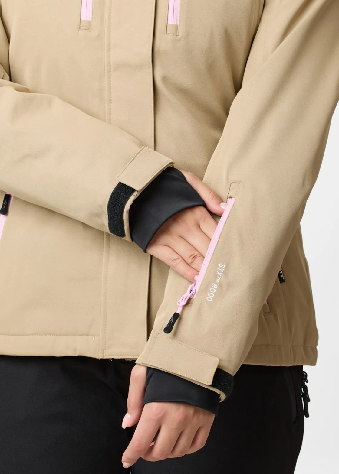 New Swedemount Cervinia Jacket W Beige/Light Pink