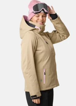 New Swedemount Cervinia Jacket W Beige/Light Pink